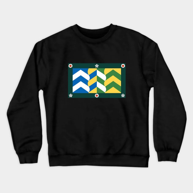 Cumbria Crewneck Sweatshirt by Wickedcartoons